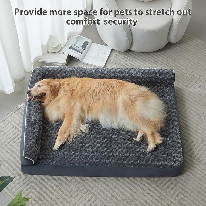 BFPETHOME Orthopedic Dog Beds for Large Dogs-Waterproof Sofa Dog Bed - Image 8