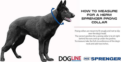 Herm Sprenger Prong Dog Training Collar Ultra-Plus Chrome Plated Steel Pet - Image 3