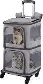 Double Pet Carrier Backpack by VOISTINO