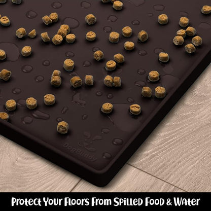 DogBuddy Dog Food Mat – Waterproof Dog Bowl Mat - Image 7