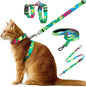 Cat Harness and Leash Set, Anti Escape Adjustable Cat Leash, Comfortable Soft by BECHTEL