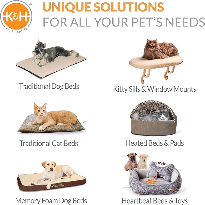 K&H Pet Products Bolster Kitty Sill Cat Window Perch Bed - Image 8
