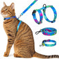 Cat Harness and Leash Set with Matching Collar – Escape Proof Harness by Unknown