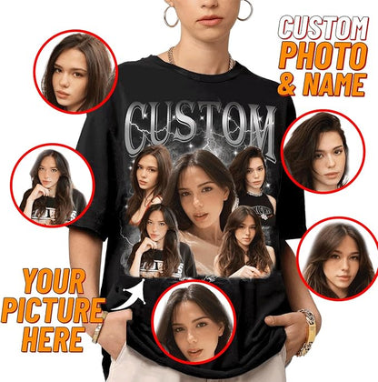 NAZENTI Custom Bootleg Rap Tee, Custom T-Shirts - Image 5