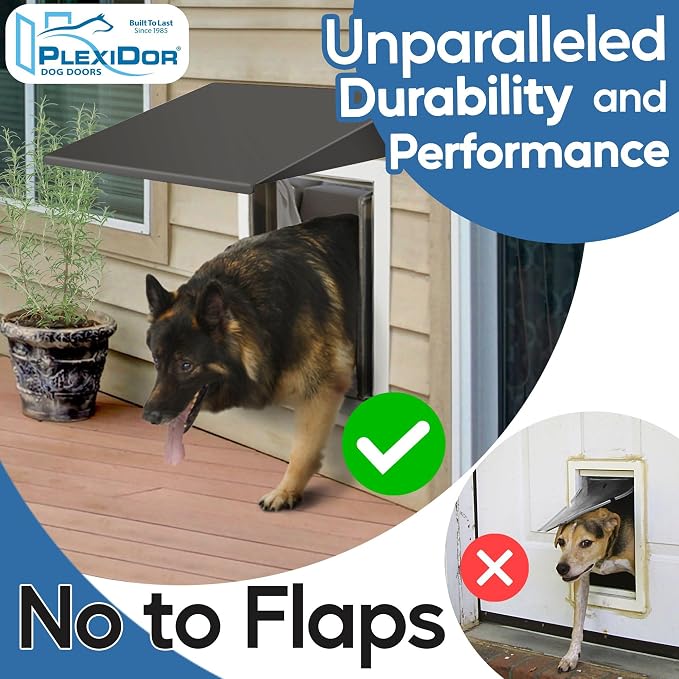 Plexidor Performance Pet Doors Universal Pet Door Awning - Image 6