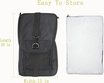 Soft Sided Carrier for Small Medium Cats Dogs, Removable Pad Collapsible Travel - Image 11