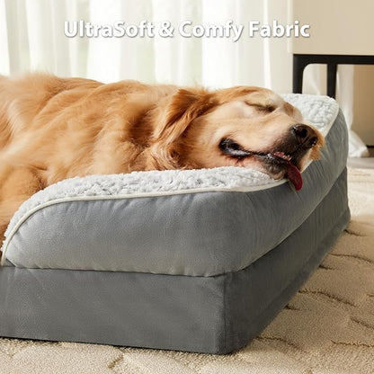 Orthopedic Dog Bed for Medium Dogs, Egg Crate Foam Bed for Medium Dogs - Image 2