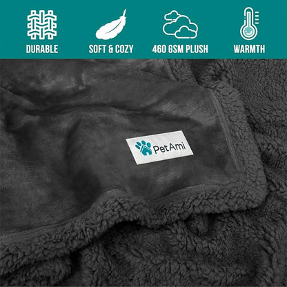 PetAmi Dog Blanket for Small Medium Dogs, Pet Bed Blanket Cat Puppy Kitten - Image 8