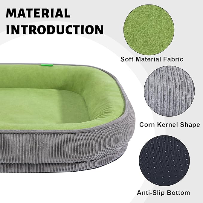 Orthopedic Dog Bed for Medium Dogs, Dog Sofa Bed - Image 2