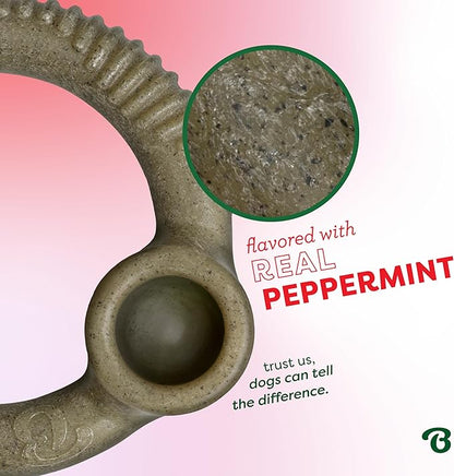 Benebone Peppermint Ring – Limited Edition Holiday Flavor, Durable Chew Toy - Image 2