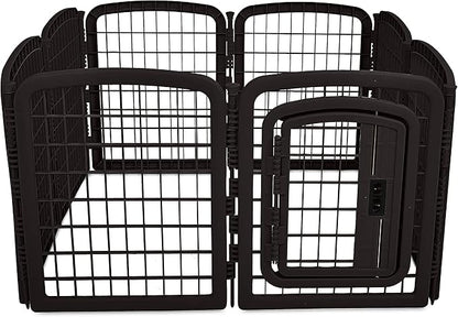 Amazon Basics 8-Panel Octagonal Plastic Pet Pen Fence Enclosure - Image 3