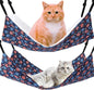 Cat Hammock for Cage Hanging Reversible 2Pack, Pet Hammock Bed Adjustable by Admaison