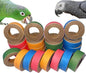 24Pcs Fatty Bagels Bird Toys for Parrots Durable Cardboard Chewing Shredding by Unknown