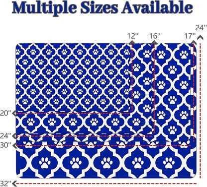 Dog Food Mat 24X32 Inch Pet Feeding Absorbent Mats - Image 4