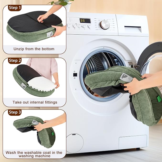 Orthopedic Dog Bed for Small Dog, Washable - Image 7