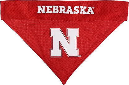 Pets First Collegiate Pet Accessories, Reversible Bandana, Nebraska Cornhuskers - Image 3