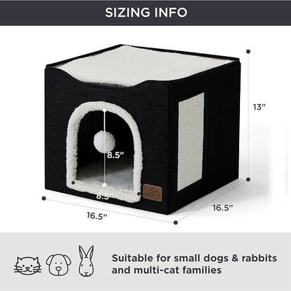 Bedsure Cat Beds for Indoor Cats - Image 3