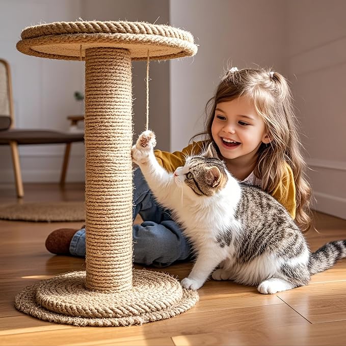 PowerKing Natural Sisal Replacement Scratching Post, 4 Pieces M8 Cat Scratch - Image 7