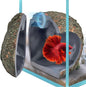 3rd-Gen Magnetic Aquarium Cave, Realistic Magnetic Rocks Fish Tank Decor by BetterAquaSolutions