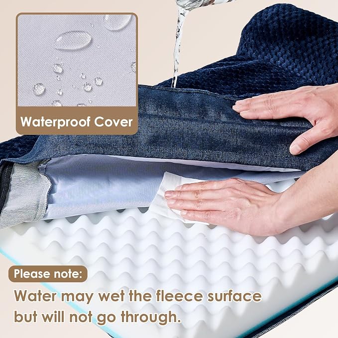 EHEYCIGA XL Dog Bed Memory Foam - Image 3