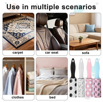 24 PCS Mini Lint Roller 720 Sheets Lint Rollers - Image 3