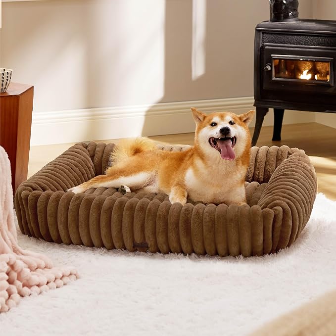 Bedsure ComfyFleece™ Cute Dog Bed by BEDSURE