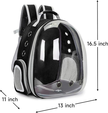 Cat Bubble Backpack Carrier for Small Medium Dogs Cats Carrying Bag, Airline - Image 7