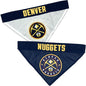 Pets First NBA Dog Bandana -Denver Nuggets Reversible Bandana. 2 Sided Home & by PETSFIRST