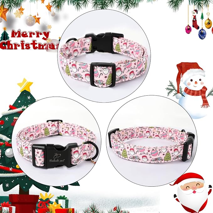 Christmas Dog Collar for Medium Dogs - Image 5