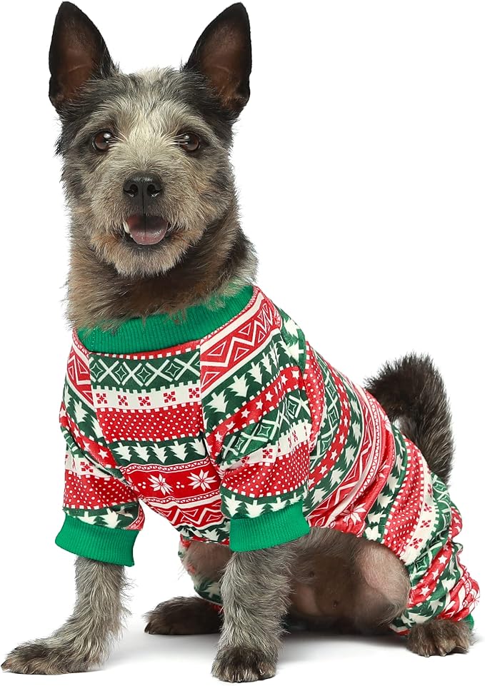 Fitwarm Dog Christmas Outfit, Holiday Pet Clothes by Fitwarm