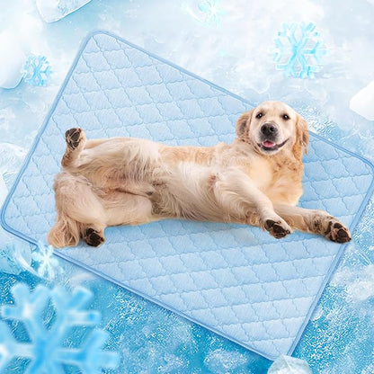 LOOBANI Dog Cooling Mat for Large Dogs by LOOBANI