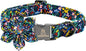 Lionheart Glory Darkblue Flower Dog Collar by LionheartGlory