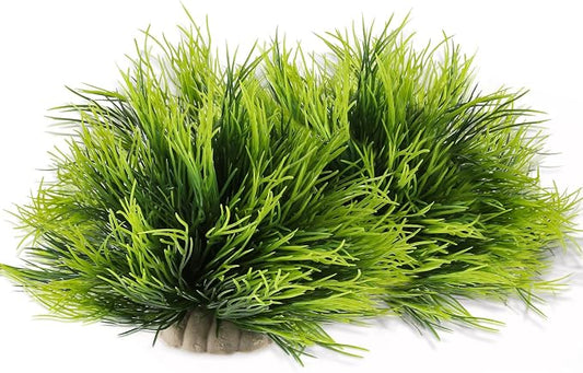 2pcs Aquarium Plants Decorations Artificial Fish Tank Plants Plastic Fish Tank by Unknown