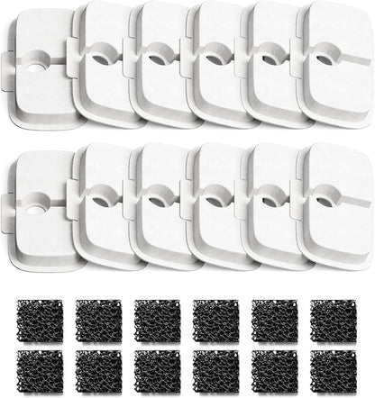 PETLIBRO Cat Water Fountain Filter Replacement, 12 Packs Pet Fountain Filter & by PETLIBRO