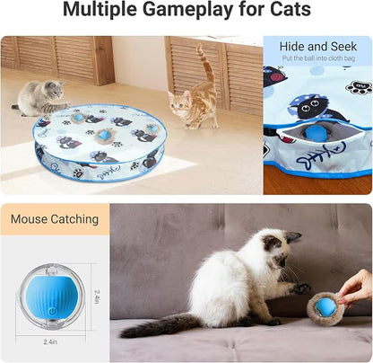 Interactive Cat Toys for Indoor Cats 2025 New Speedy Ball - Image 3