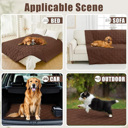 Smiry Waterproof Dog Bed Cover Blanket 30x70, Soft Reversible Pet Blanket - Image 5