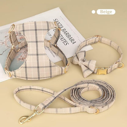 Beirui Cute Extra Small Dog Harness Collar and Leash Set - Image 2