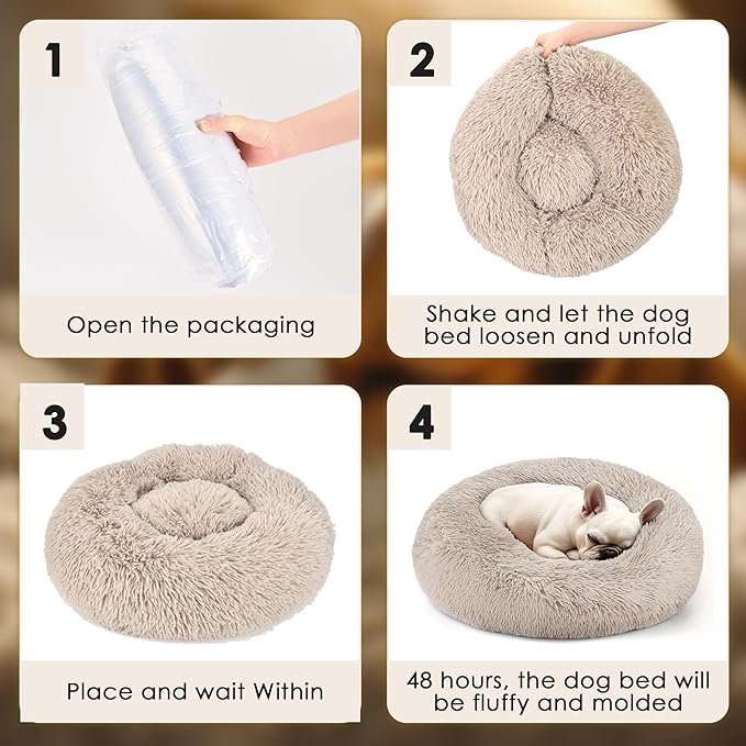 Hoewina Dog & Cat Bed, 20in Cat Beds - Image 6