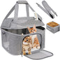 Large Cat Carrier for 2 Cats, Soft Side Pet Carrier for Cats Small Dog by Bejibear