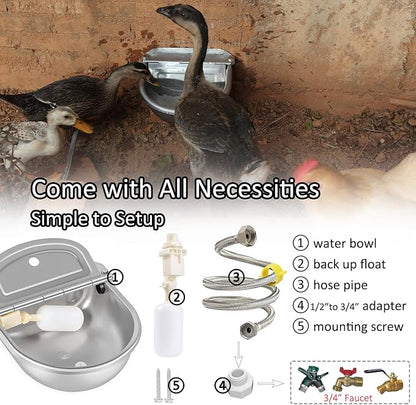 Automatic Water Dispenser for Dog Water Bowl Dispenser Large Size - Image 3