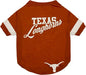 NCAA Texas Longhorns T-Shirt for Dogs & Cats, Medium. Football/Basketball Dog by PETSFIRST