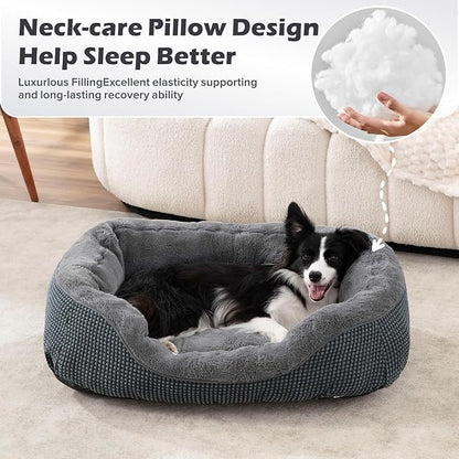 INVENHO Small Dog Bed for Small Dogs, Cat Beds for Indoor Cats Washable - Image 7