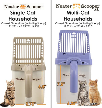 Neater Pet Brands Neater Scooper XL Cat Litter Scoop, 15 Refill Bags – - Image 5