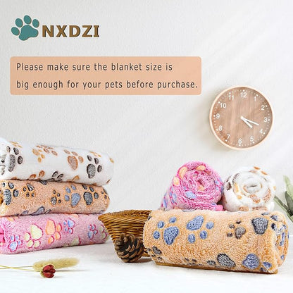 Dog Blankets for Medium Large Dogs, 3 Pack Pet Blanket Washable 41" x 31" - Image 5