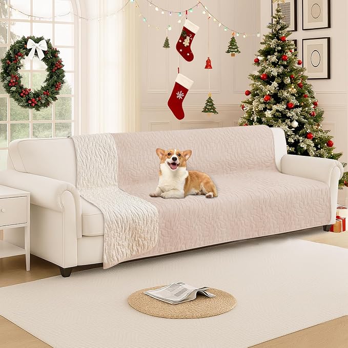 Waterproof Dog Blanket, Non-Slip Soft Pet Bed Cover, Couch Cover by CYCMACOHOME