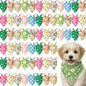 Weewooday 50 Pcs Spring Dog Bandanas Bulk by Weewooday