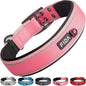 Fida Heavy Duty Dog Collar 1.5” Width, Ultra Soft Neoprene Padded, Adjustable by Fida