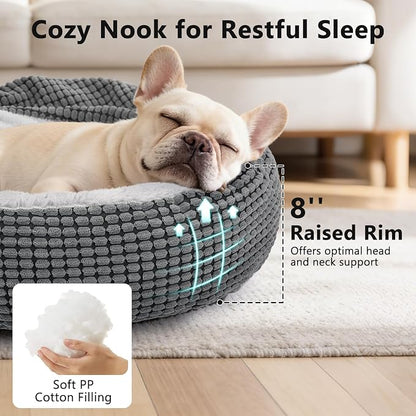SIWA MARY Dog Bed with Attached Blanket - Image 4