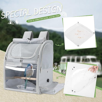 Sanmoncare Bird Carrier Backpack - Image 5