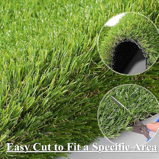 ALTRUISTIC Premium Artificial Grass Drainage Holes & Rubber Backing, 6.5 ft x10 - Image 3